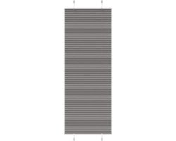 vidaXL - Plissé - rolgordijn - 75x200 - cm - stofbreedte - 74,4 - cm - antraciet