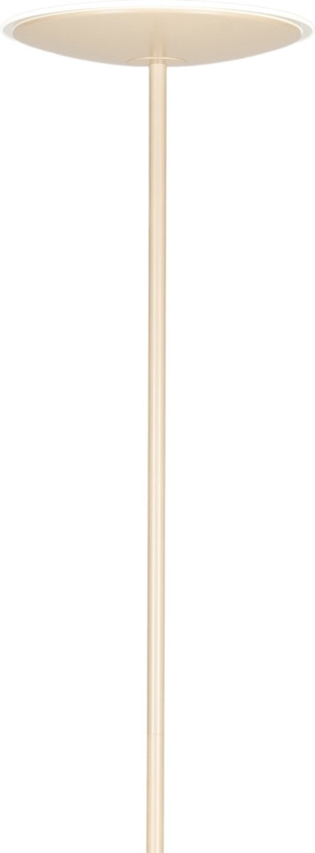 Lumidora Vloerlamp 75119 - MERLE - Ingebouwd LED - 20.0 Watt - 1800 Lumen - 2700 Kelvin - Beige - Metaal - Met dimmer - ⌀ 27 cm