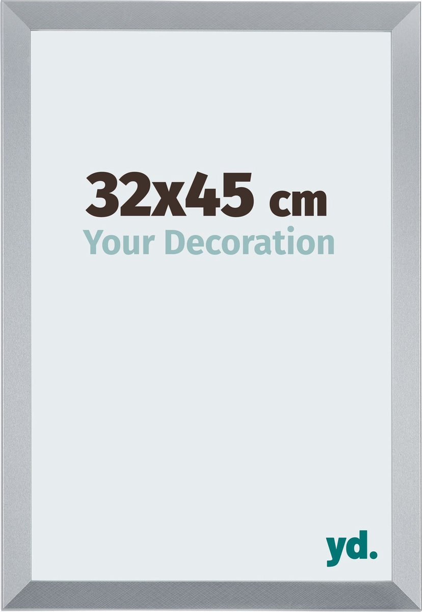 yd. Your Decoration - Fotolijst 32x45 cm - MDF - Zilver Glans - Catania