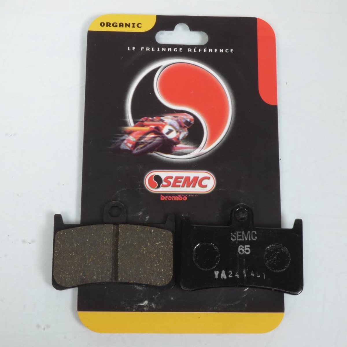 remblok semc voor motorfiets yamaha 1100 bt bulldog na 2002 ya24 nieuw