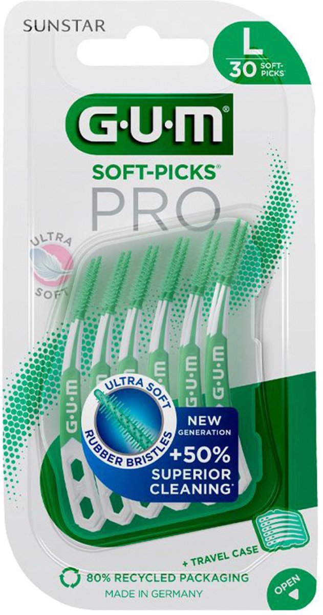 Goedkoopste GUM Soft Picks PRO Large - 30 Stuks