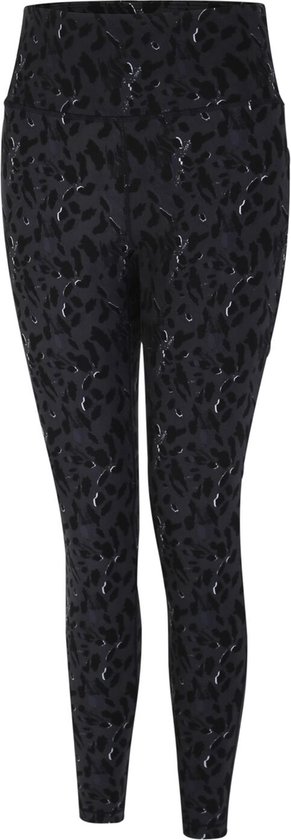 Dare 2b - Influential Dames Sportlegging - Zwart Motief - Maat 36
