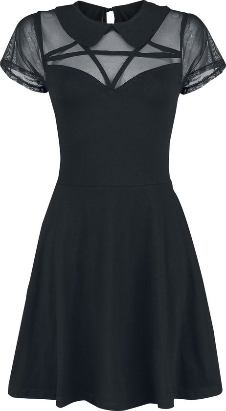 Heartless Hexxed Dames Mini-jurk - zwart - M