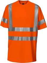 Projob 6010 T-shirt Oranje/Grijs maat large/extra large