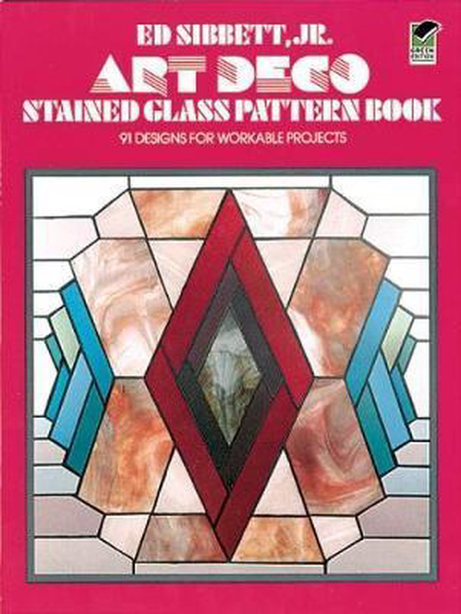 Art Deco Stained Glass Patterned Book - Ed Sibbett