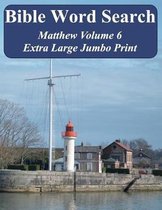 Bible Word Search Matthew Volume 6