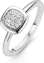 TI SENTO Milano Ring 12043ZI - Maat 52 (16,5 mm) - Gerhodineerd Sterling Zilver