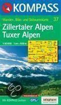 Zillertaler Alpen / Tuxer Alpen 1 : 50 000