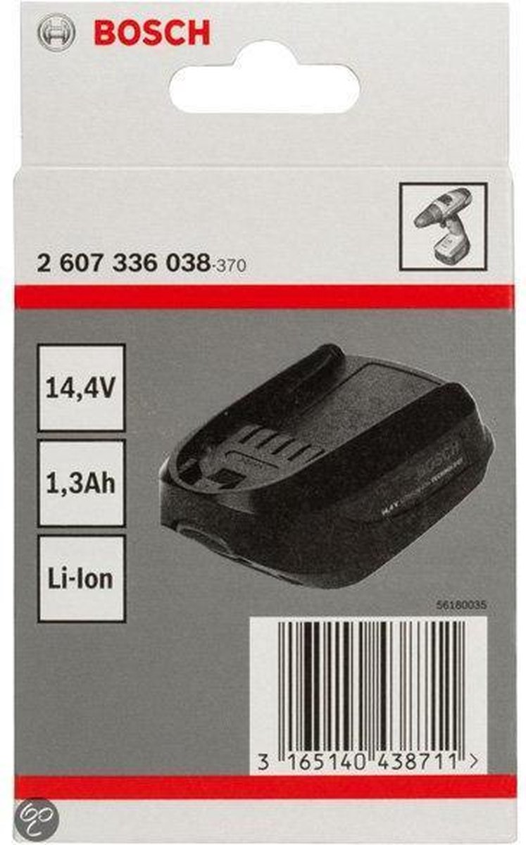 Bosch Li-ion accu / batterij - 14,4 V - 1.3 Ah - Li-Ion | bol.com