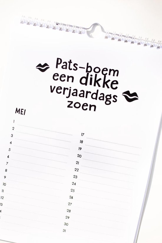 Verjaardagskalender