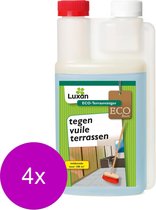 Luxan Terrasreiniger Concentraat - Algen- Mosbestrijding - 4 x 500 ml