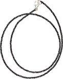 Ketting zwarte Spinel - Edelsteen collier Ketting zwarte Spinel - Edelsteen collier
