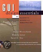 Gui Design Essentials For Windows Nt/95, Internet/Intranets, Unix, Macintosh