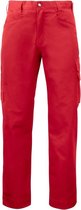 ProJob 2530 BROEK ZONDER KNIEZAKKEN 642530 - Rood - C42