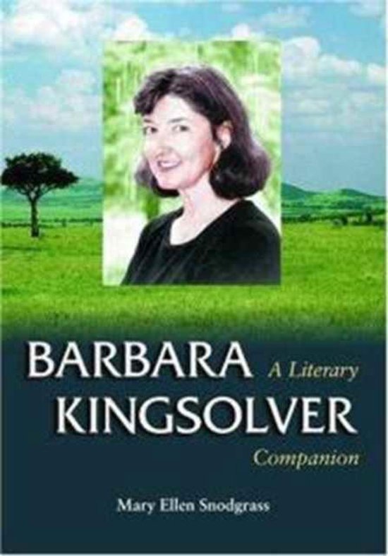 Boekomslag met een portret van Barbara Kingsolver, geschreven door Mary Ellen Snodgrass.