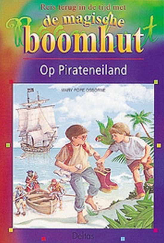 Cover van het boek 'Op pirateneiland' van Mary Pope Osborne