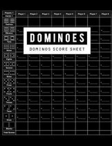 Dominoes Score Sheet