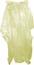 Free And Easy Regenponcho Unisex Geel One Size