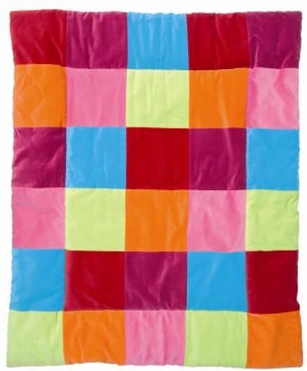 viering Beïnvloeden Kruipen Jollein Colourful Check - Boxkleed | bol.com