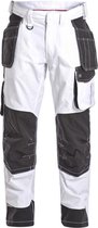 FE Engel Galaxy Werkbroek + Holsterzakken 2811-254 - Wit/Antraciet 379 - 56