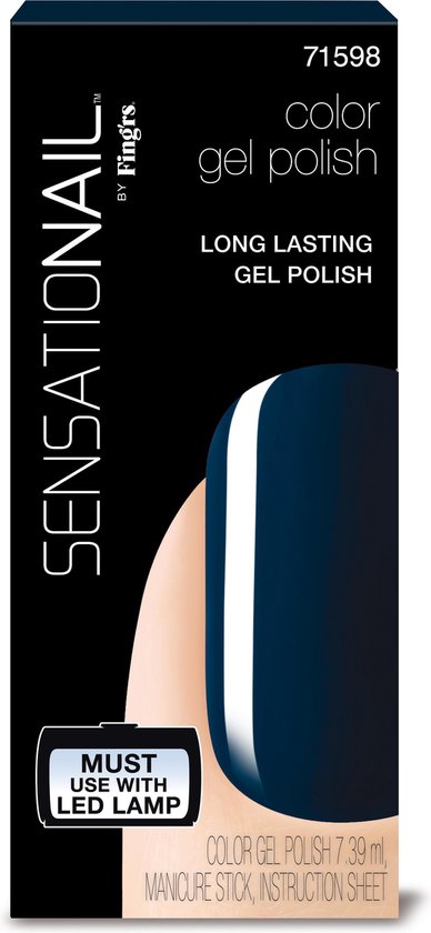 SensatioNail Gel Polish Blue Yonder - Gel nagellak - Blauw