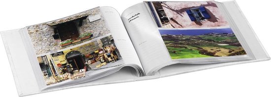 Hama La Fleur insert / mémo 10x15 200 photos blanc 2221