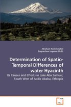 Determination of Spatio- Temporal Differences of water Hyacinth