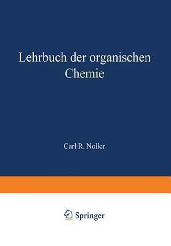 Lehrbuch Der Organischen Chemie - cover