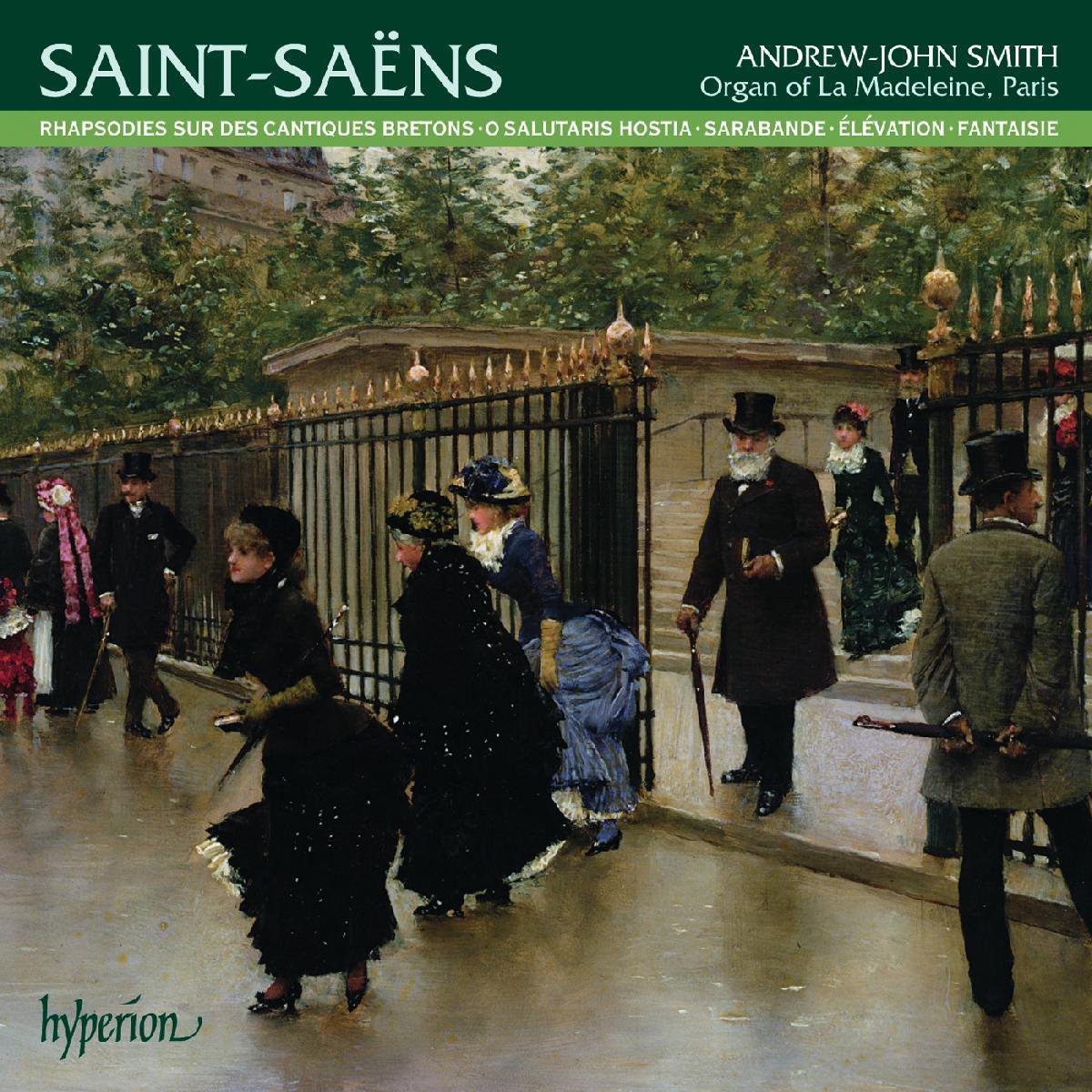 Saintsaensorgan Of La Madeleine Paris