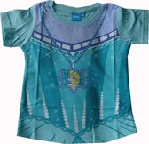 Groen t-shirt van Disney Frozen,Elsa maat 92/98