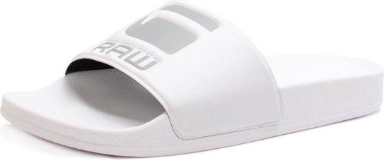 G-Star Cart Slide Witte Badslipper - Heren Sandalen - Maat: 42 | bol.com