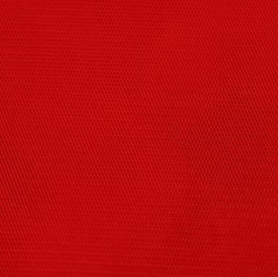 mozaïek volgorde Uittrekken Tule stof per meter rood | bol.com