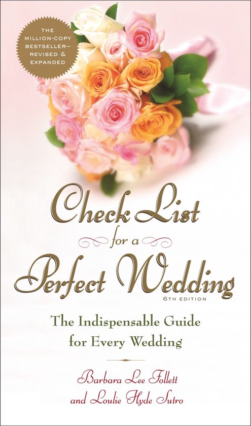 Check List for a Perfect Wedding, 6th Edition - cover