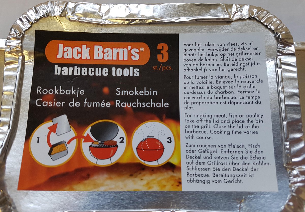 Rookbakjes | Rookmot Barbecue (3 stuks) | bol.com