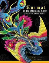 Animal in the Magical Land (Adult Coloring Book)