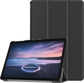 Tri-Fold Book Case met Wake/Sleep - Geschikt voor Samsung Galaxy Tab S4 10.5 Hoesje - Zwart