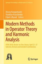 Springer Proceedings in Mathematics & Statistics 291 - Modern Methods in Operator Theory and Harmonic Analysis