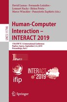 Lecture Notes in Computer Science 11746 - Human-Computer Interaction – INTERACT 2019