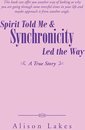 Omslag Spirit Told Me & Synchronicity Led the Way