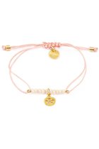 Scmyk armband BG-211 Teaberry - goudkleurig - verstelbaar in lengte