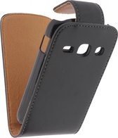 Xccess Leather Flip Case Samsung Galaxy Fame S6810 Black
