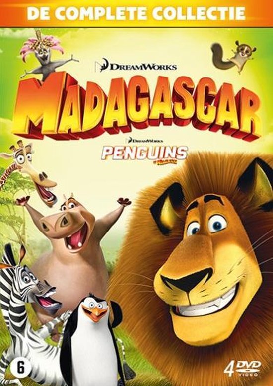 Madagascar 1 - 3 (+ Penguins) (DVD)
