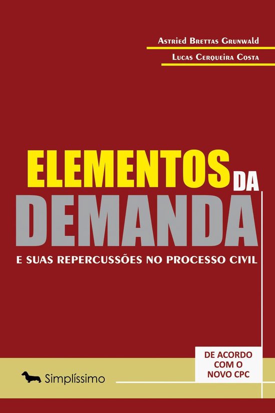 Elementos da demanda e suas repercussões no processo civil - cover