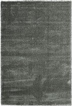 Ikado  Hoogpolig tapijt zilver luxe 40 mm  160 x 230 cm