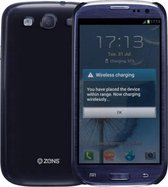 ZENS Wireless Charging Cover Shield Samsung Galaxy S3 - Blauw