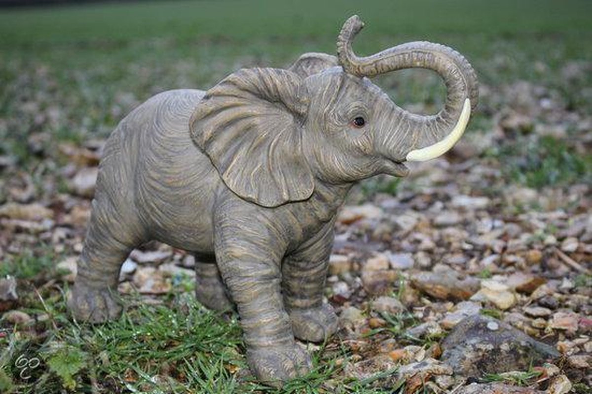 Goebel - Elephant | Decoratief beeld / figuur Jotto | Porselein - 11cm - olifant