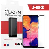 2-pack BMAX geschikt voor Samsung Galaxy A10 Screenprotector Full Cover Glas | Beschermglas | Tempered Glass