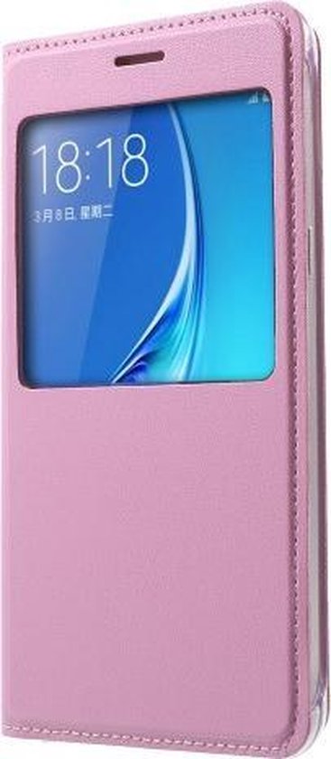 Samsung galaxy J5 (2016) roze wallet |