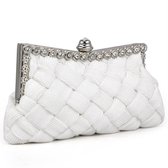 Chique Bruidstasje - Clutch - Wit