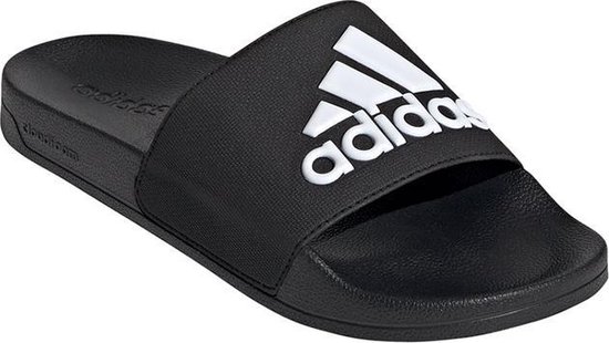 adidas slippers zwart wit